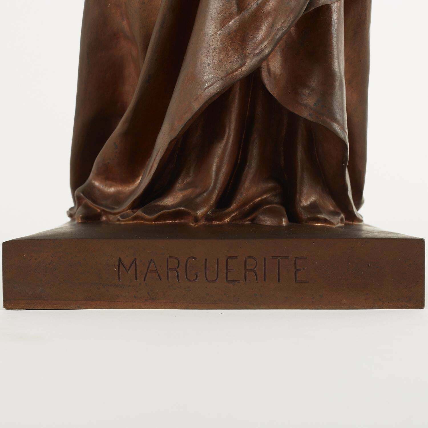 Art Bronze Sculpture By Eugène Aizelin, 19th Century, Napoleon III Period. photo