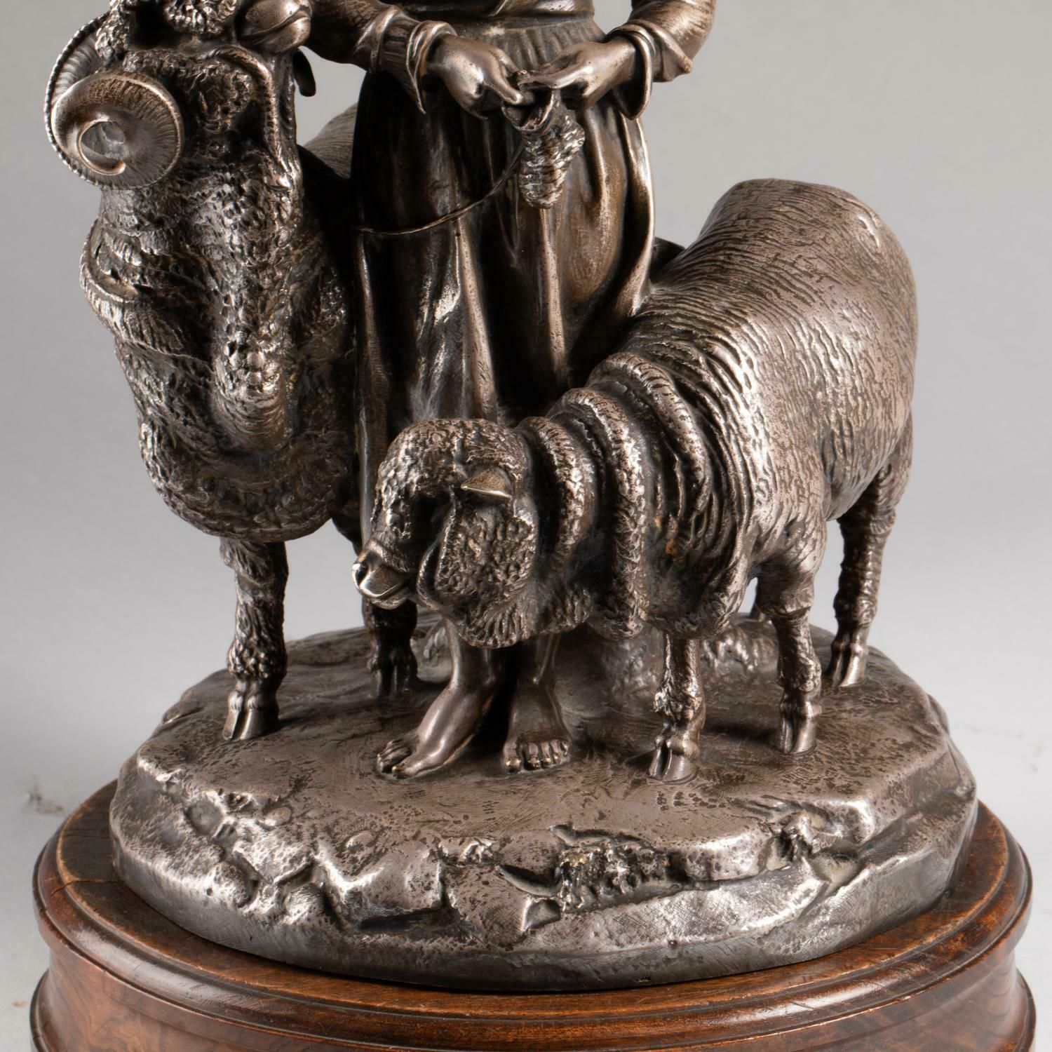 Christofle Sculpture Of A Trophy, 19th Century, Napoleon III Period. photo 2740.0