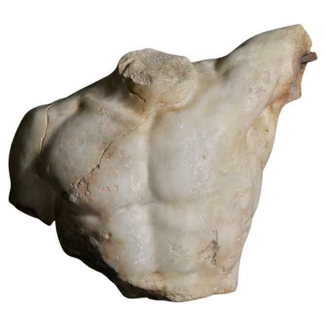 Sculpture Representing The Bust Of A Roman Soldier, 21st Century. photo furniture
