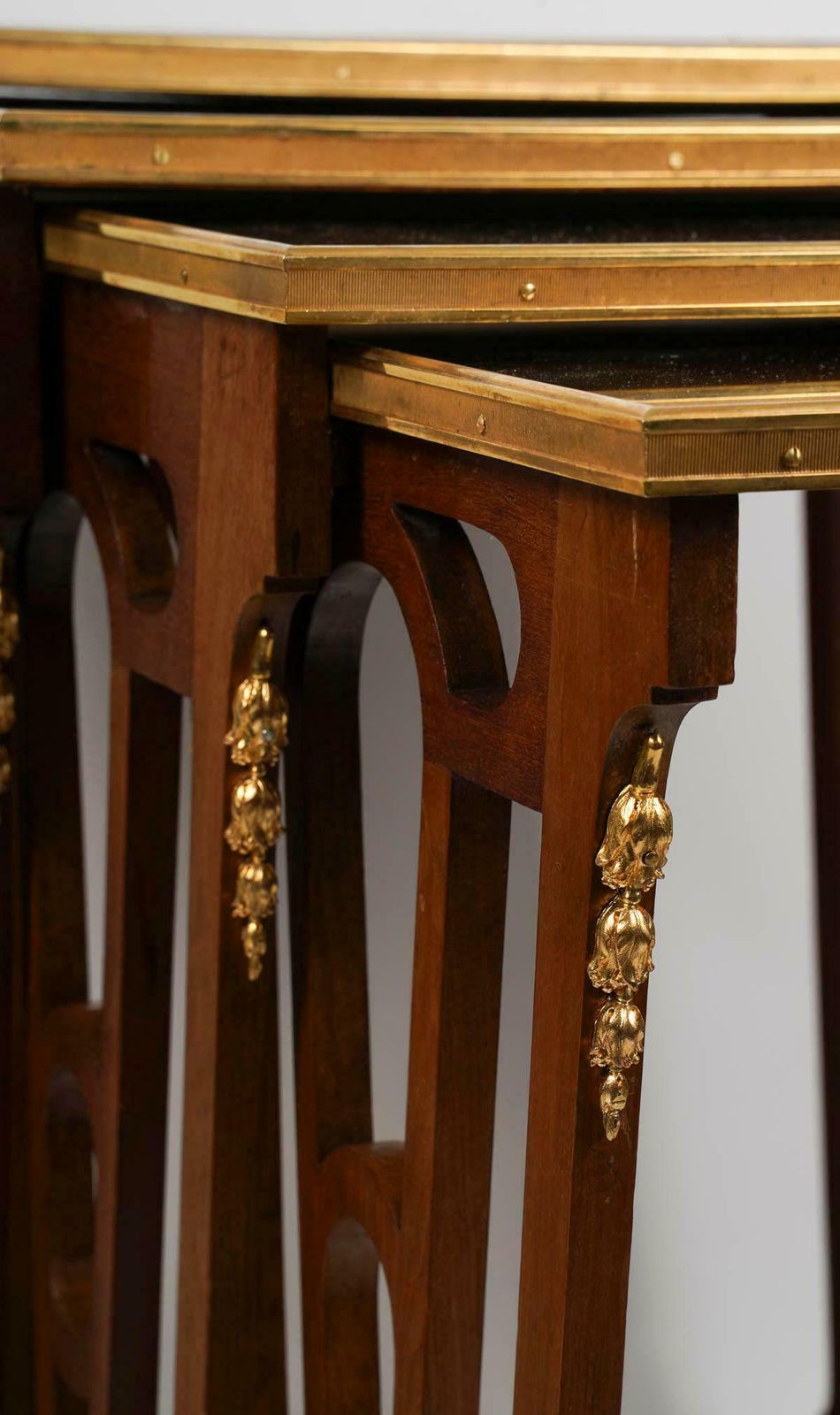 Suite Of 4 Nesting Tables, 19th Century, Napoleon III Period. photo for sale
