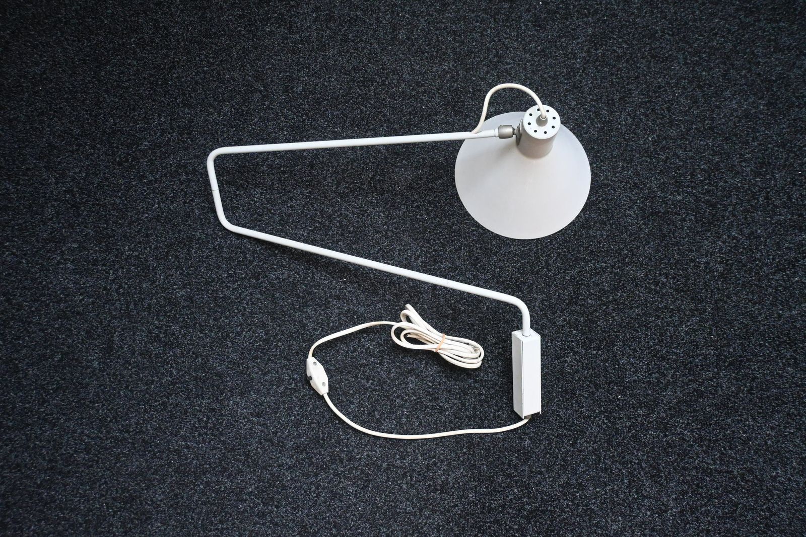569.0 Dutch Paperclip Swingarm Wall Lamp By J.J.M. Hoogervorst For Anvia Almelo, Model Number 7058, 1960s photo