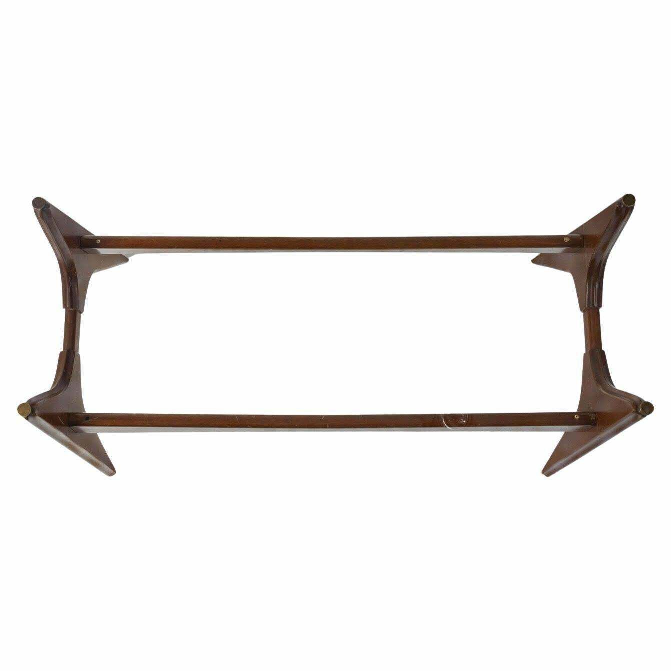 Wood And Glass Coffee Table, 1970s Design. photo furniture