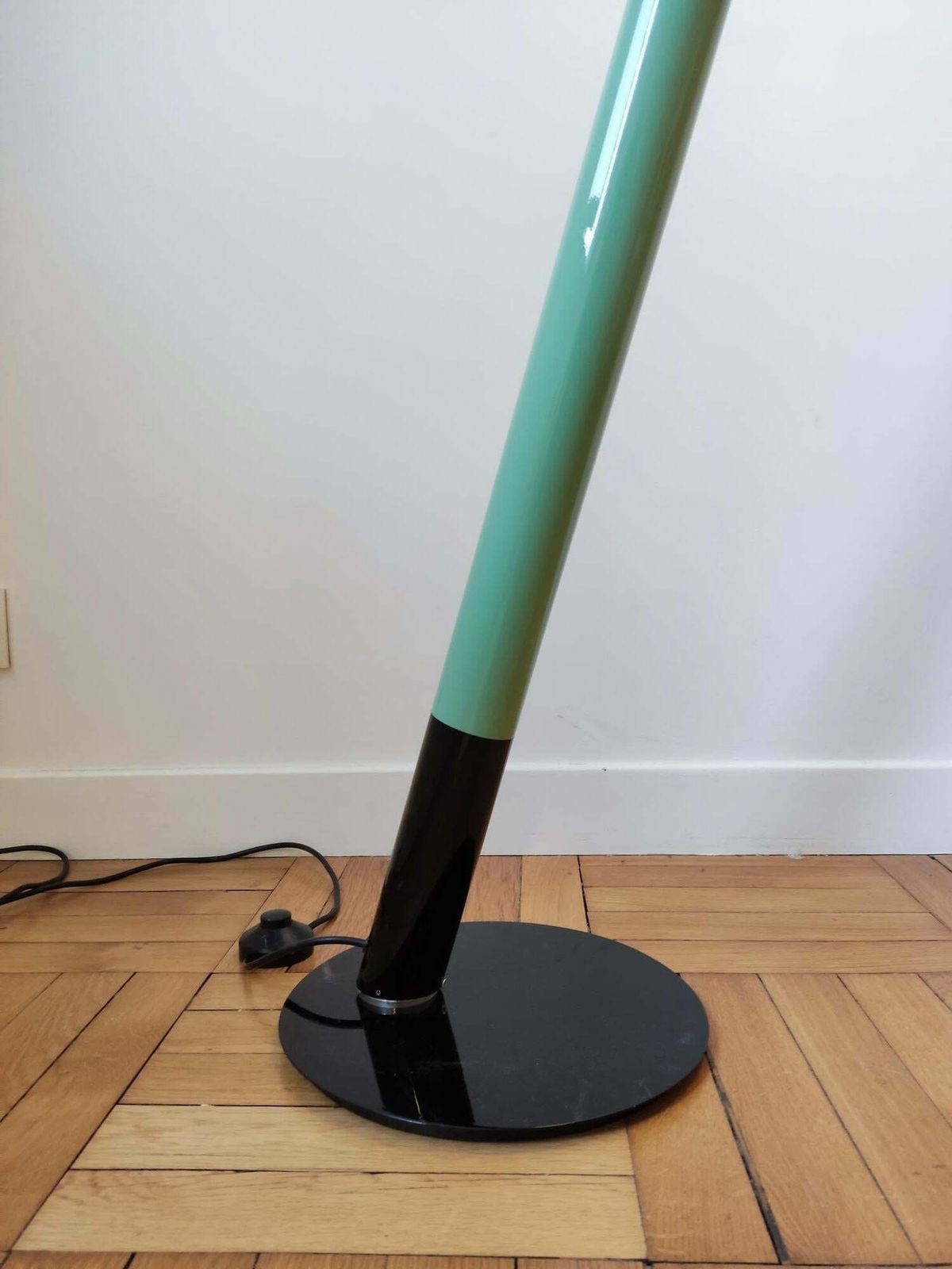photo furniture Lacquered Floor Lamp   The Man Who Leans   France 1970