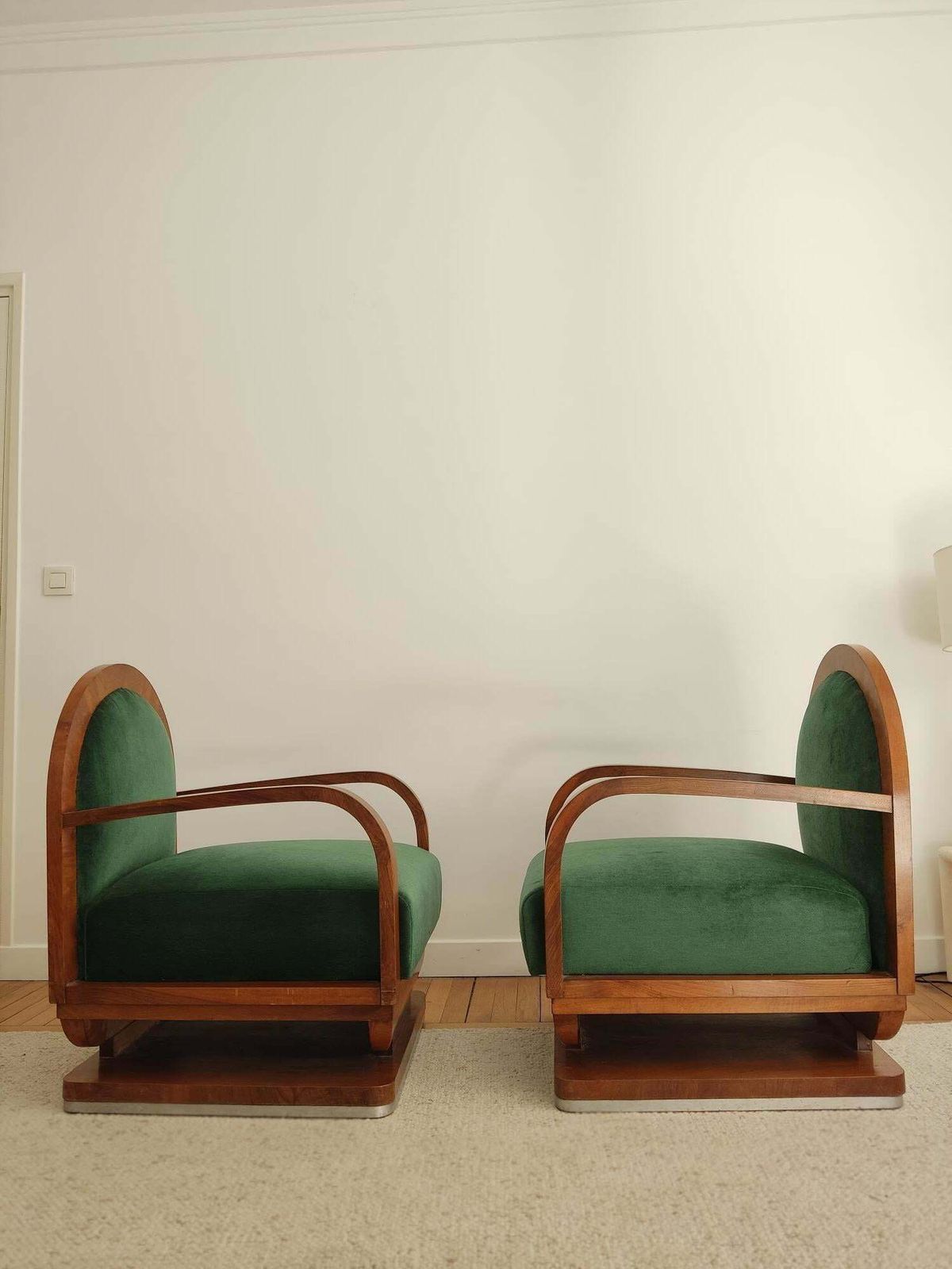 Pair Of Art Deco Armchairs photo for sale