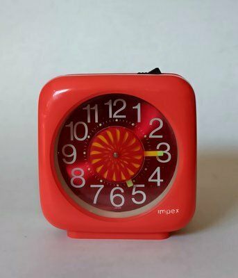 Space Age Cynetic Impex Alarm Clock, 1970s
