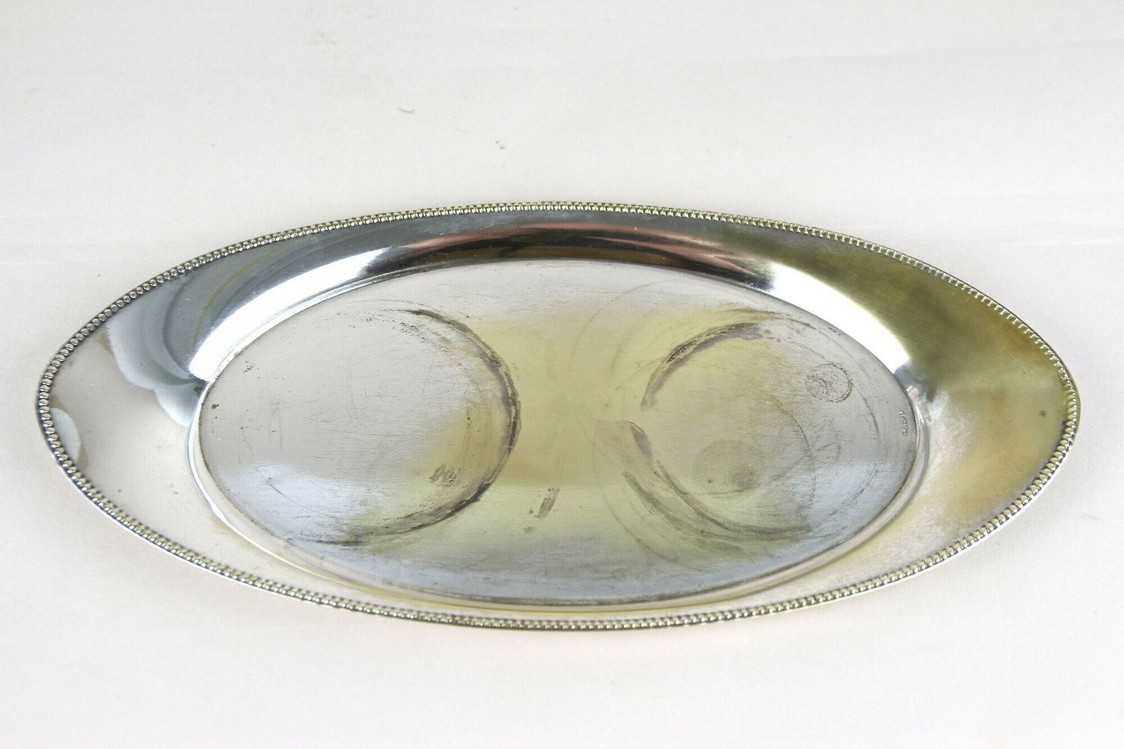 Art Nouveau Silvered Brass Goblets On Tray By Argentor, 20th Century, At Ca. 1910 photo buy