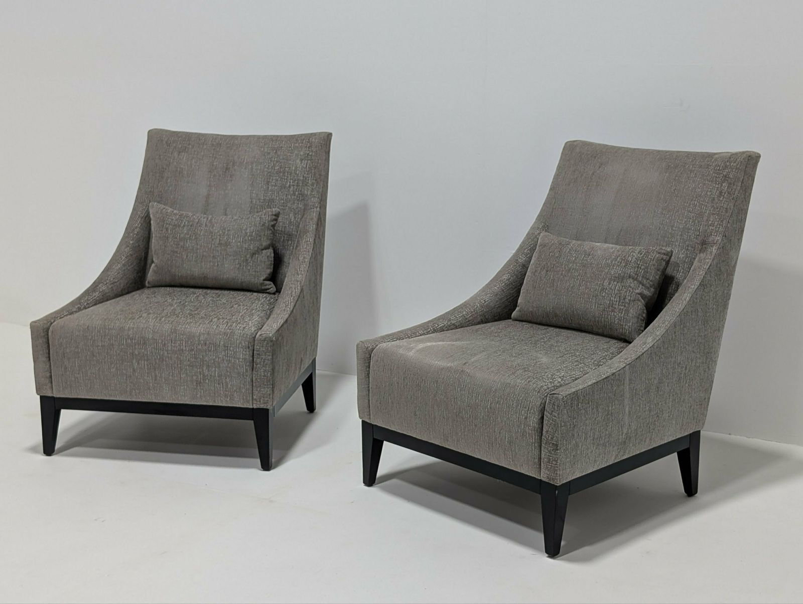 The Sofa And Chair Company Armchairs Pair photo vintage