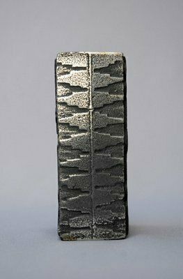 Brutalist Cast Stainless Steel Vase By Olav Joa For Figgjo, 1970s photo furniture