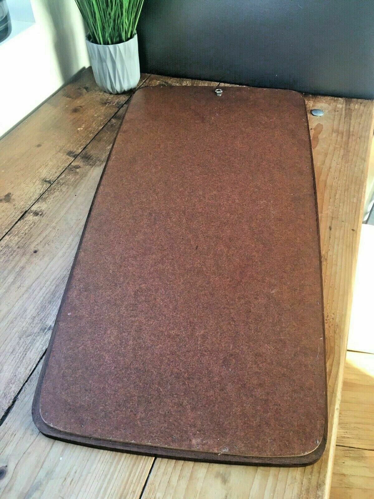 Large 1960’s Mid Century Danish Teak Hall Long Wall Mirror Denmark Scandi photo buy