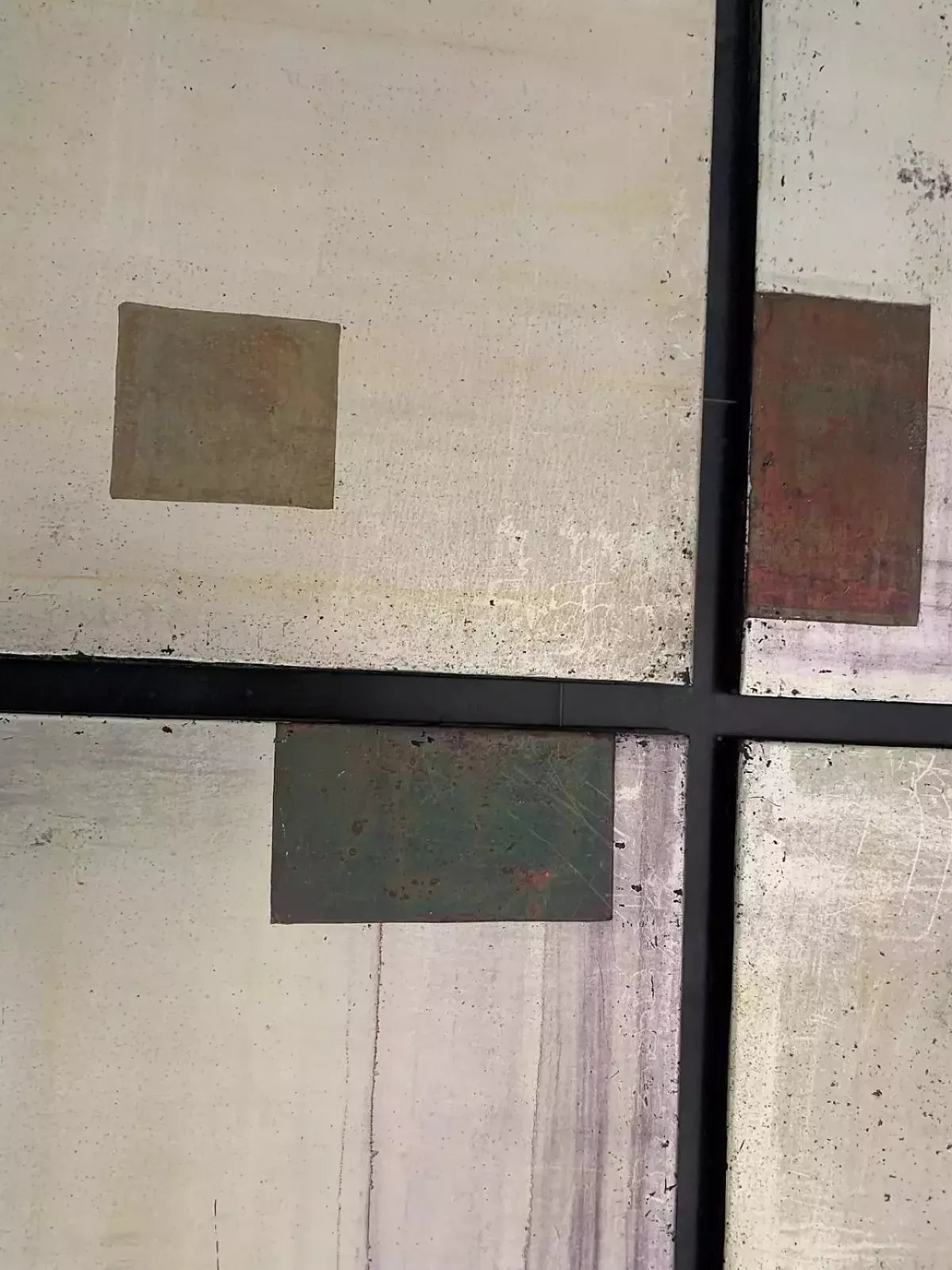 Iridescent Polychrome Metal Panels, 1980s, Set Of 10 photo buy