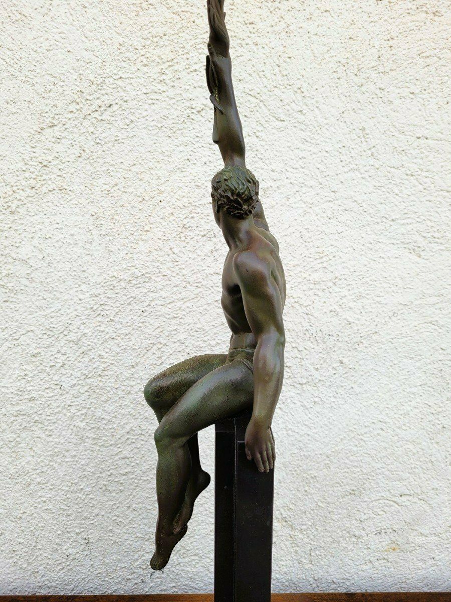 P Le Faguays  Max Le Verrier, Glory, Art Deco Sculpture, 20th Century photo buy