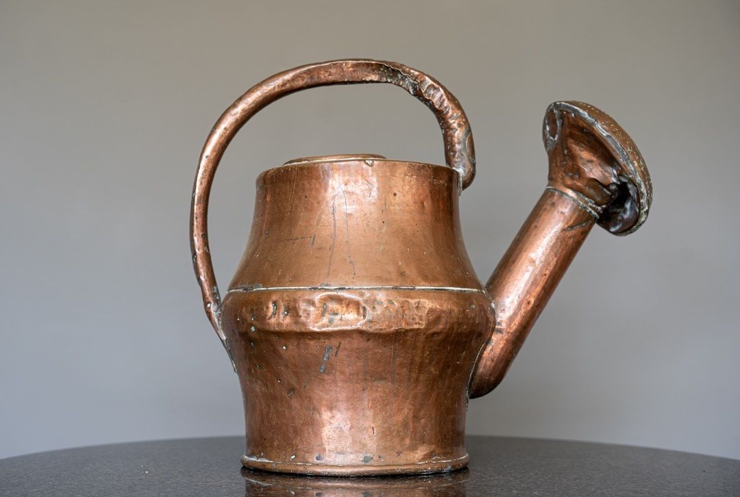 Antique French Watering Can photo for sale