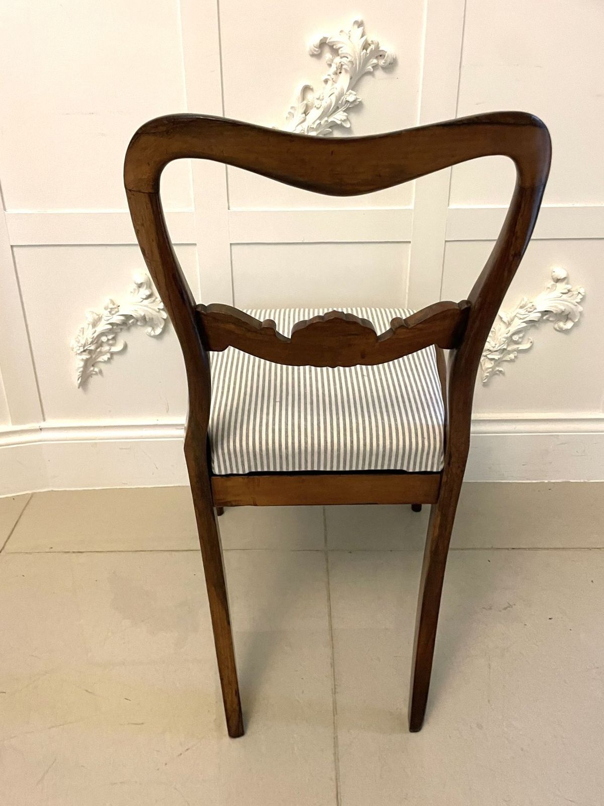 Set Of Six Antique 19th Century Quality Rosewood Dining Chairs photo vintage