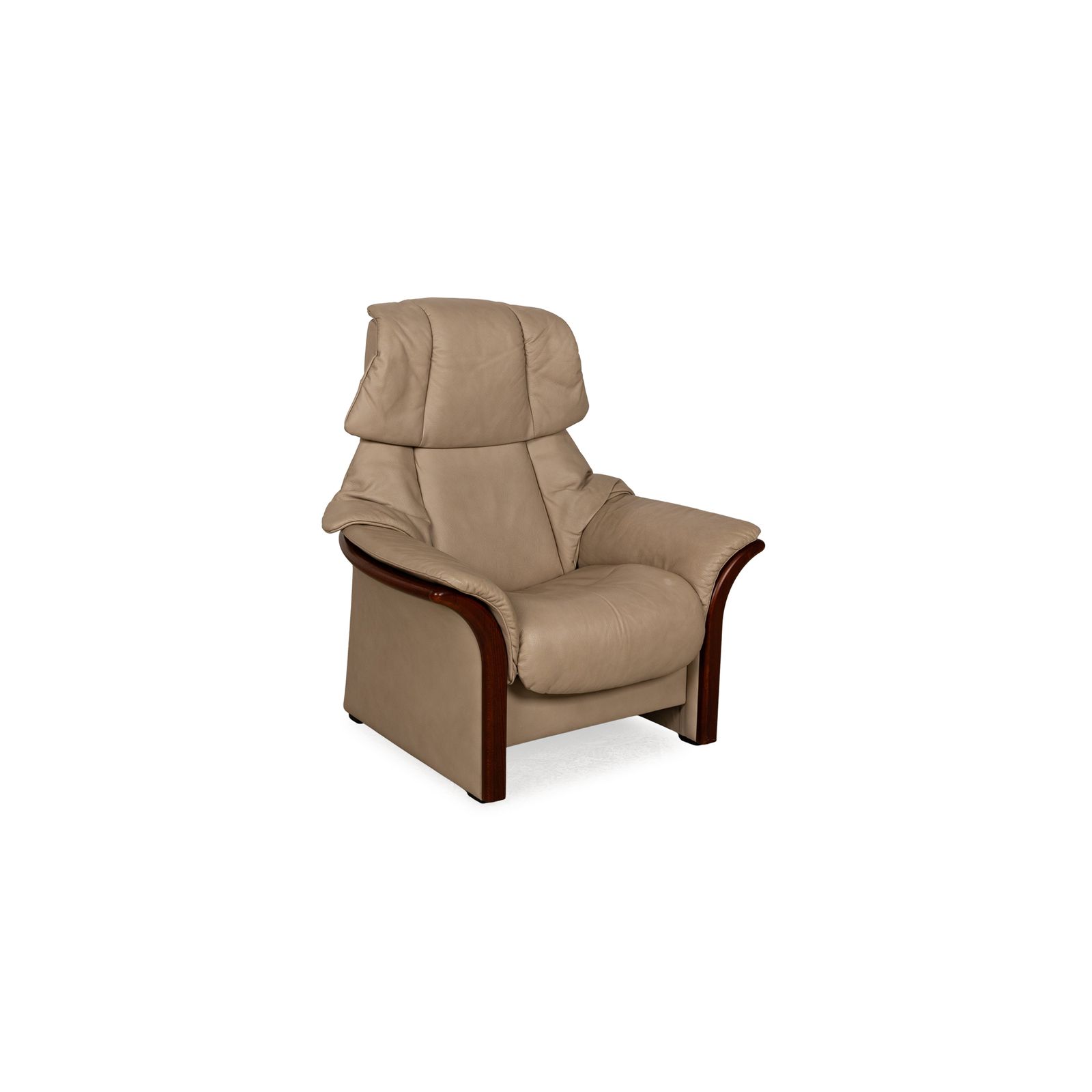 photo furniture Fauteuil Stressless Eldorado en cuir beige, fonction manuelle