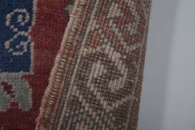 Anatolian Turkish Hand Knotted Runner 2'7'' X 7'2'' photo vintage