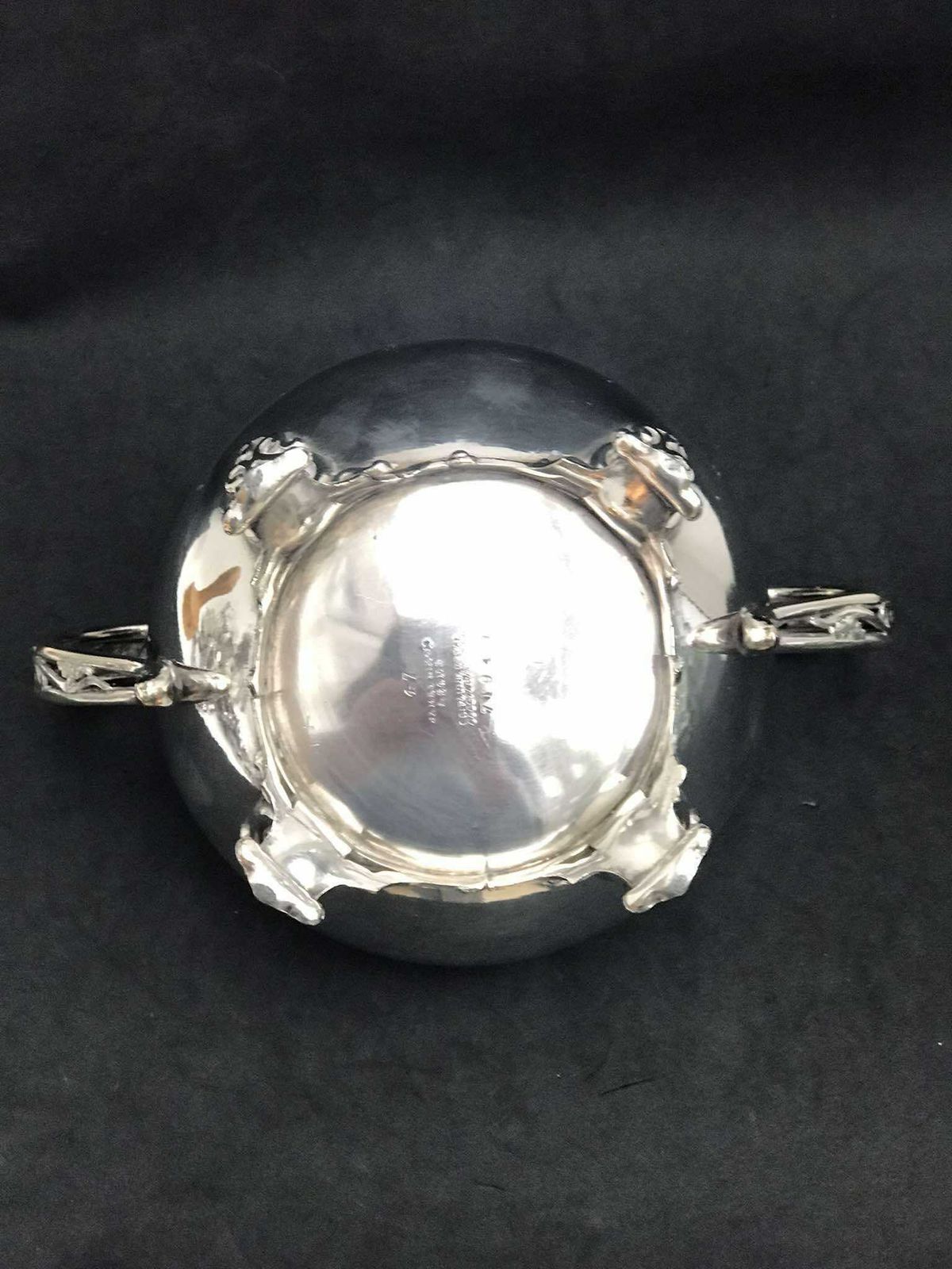 Antieke Victoriaanse suikerpot James Dixon Of Sheffield jaren 1880 bloemdecor British Gift English Gift photo vinterior