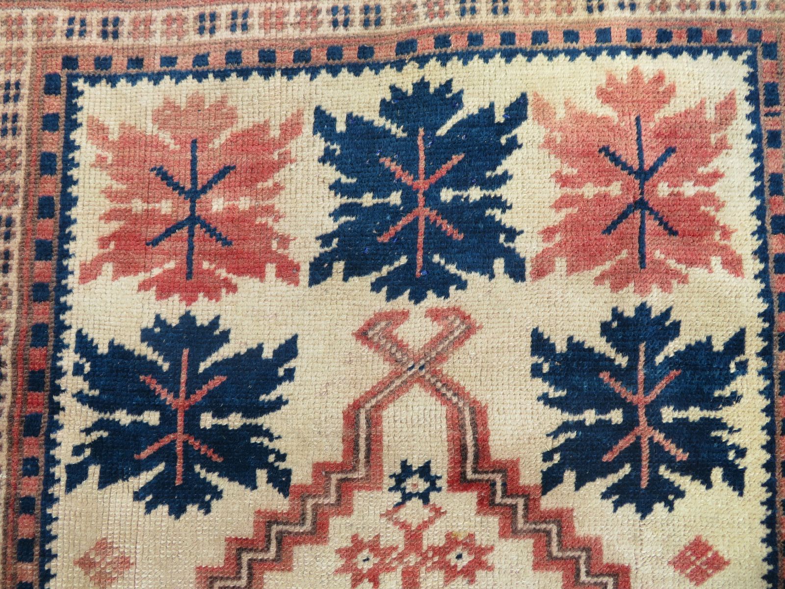 Rare Ivory Ground Antique Turkish Manastir Prayer Rug. North West Anatolia. 175cm X 102cm. photo vinterior