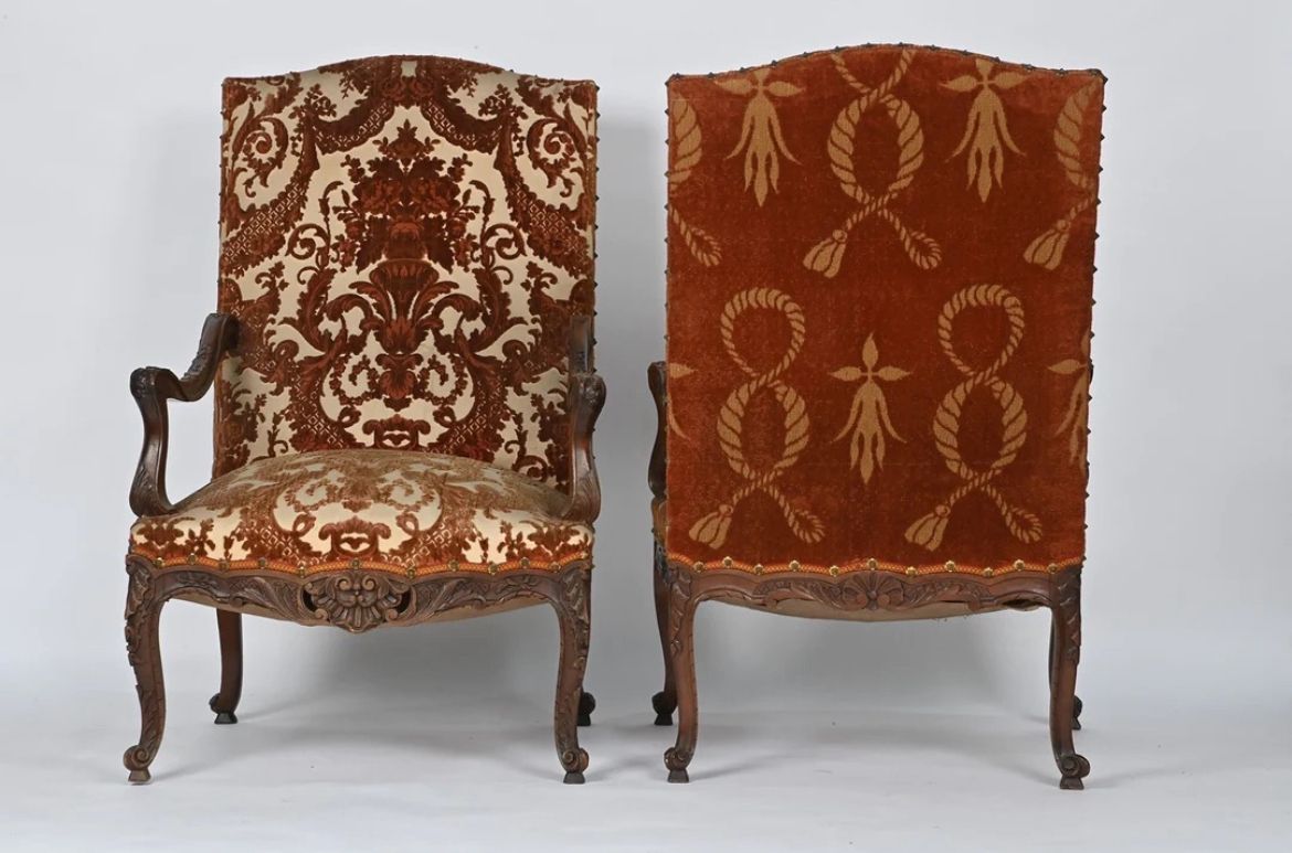 Pair Of Louis XVI Fruitwood Salon Chairs photo furniture