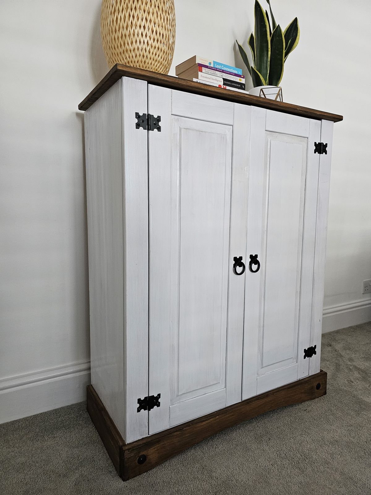 Refurbished Pine Cabinet photo for sale