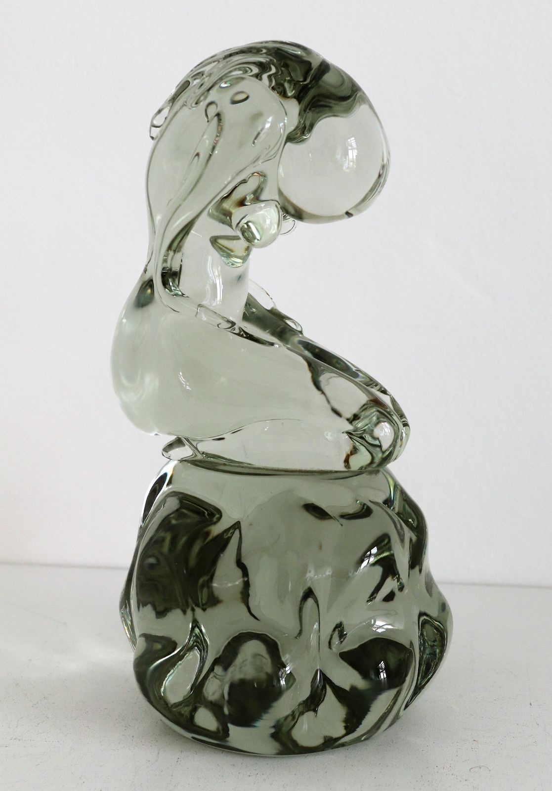 Home Decor Pino Signoretto Murano Glass Sculpture Of  Woman photo
