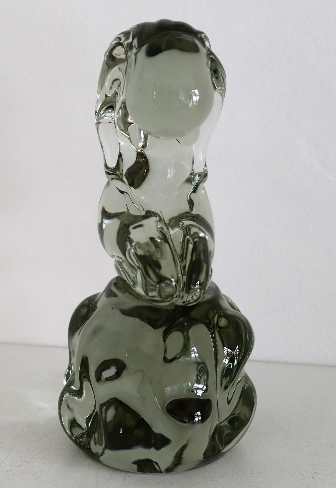photo vinterior Pino Signoretto Murano Glass Sculpture Of  Woman