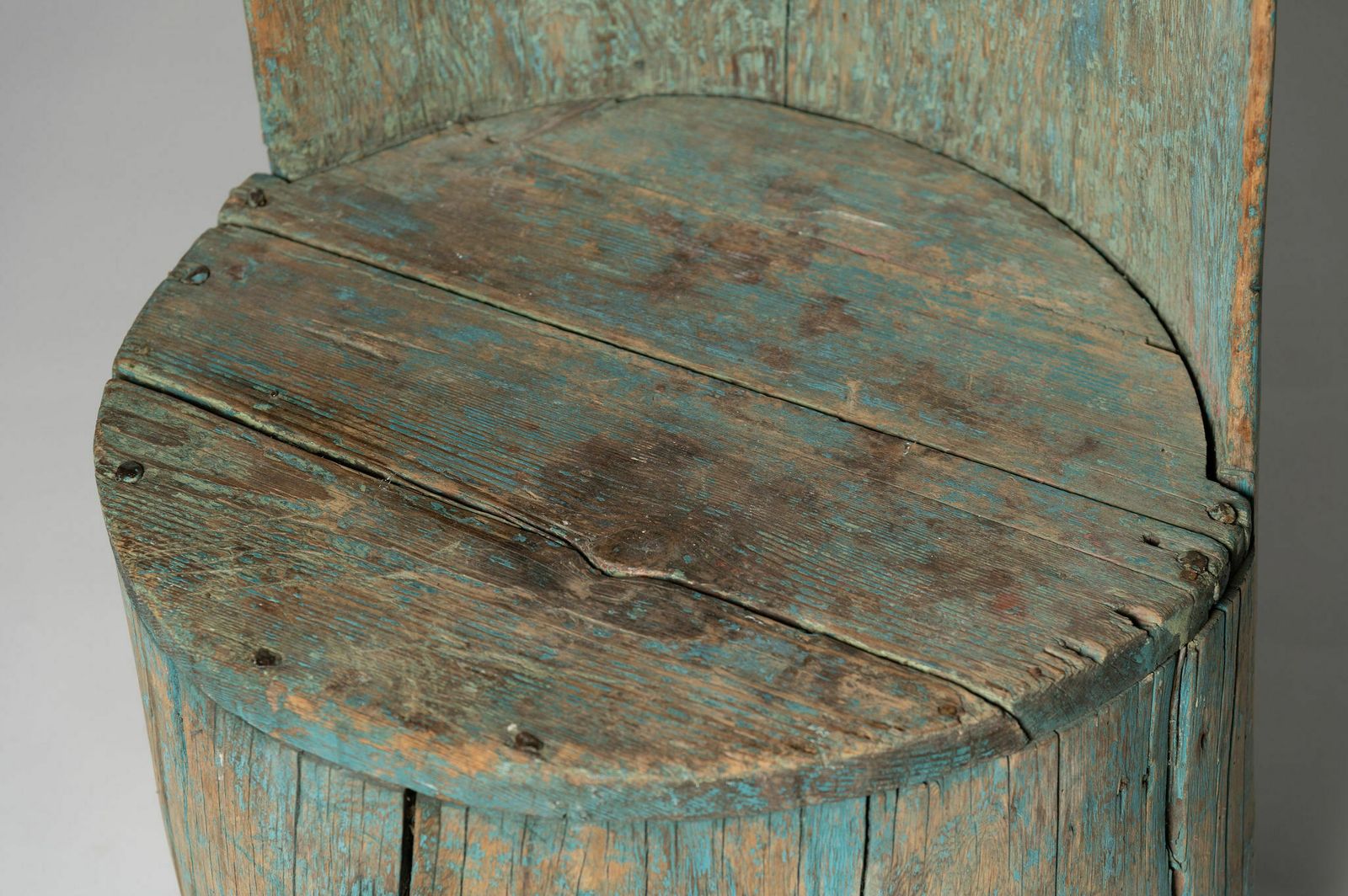 Antique Swedish Dug Out Chair photo Furniture
