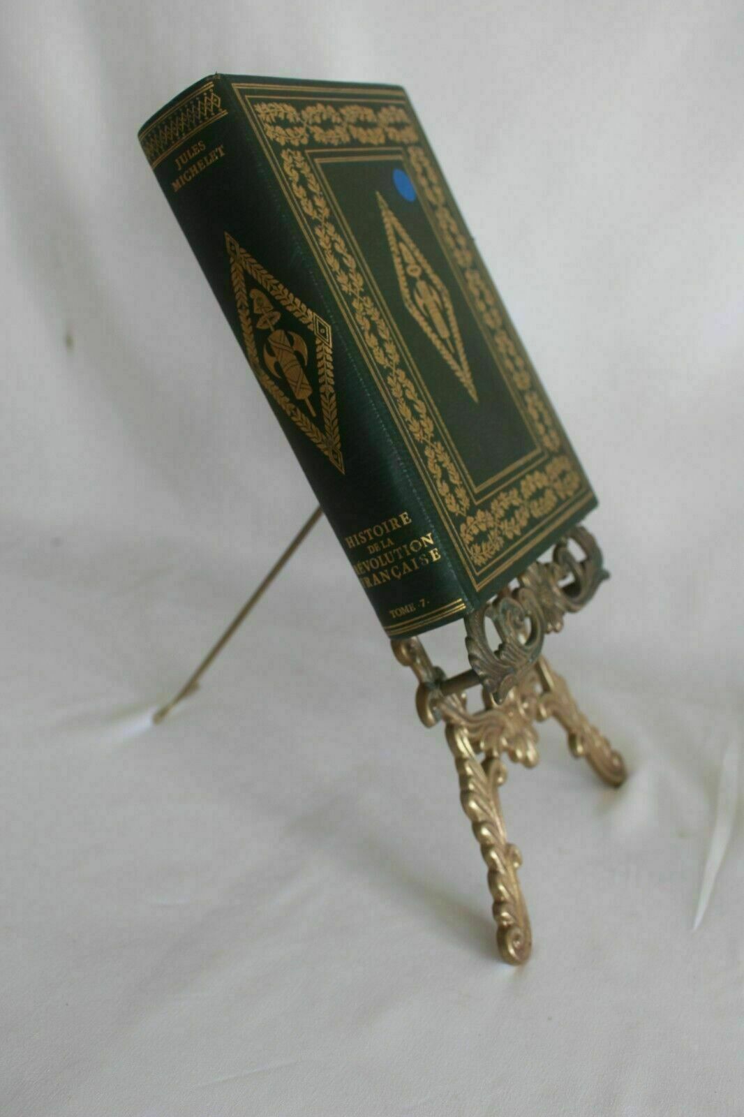 Original Italian Brass Display/Picture Easel Baroque Italian Victorian From Rome photo vinterior