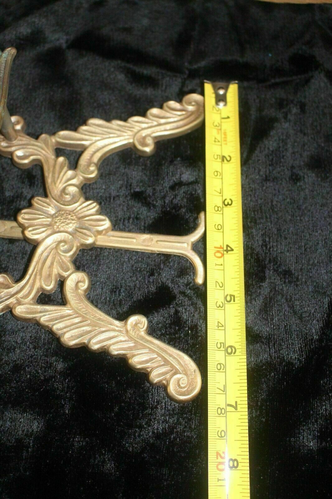 photo vinterior Original Italian Brass Display/Picture Easel Baroque Italian Victorian From Rome