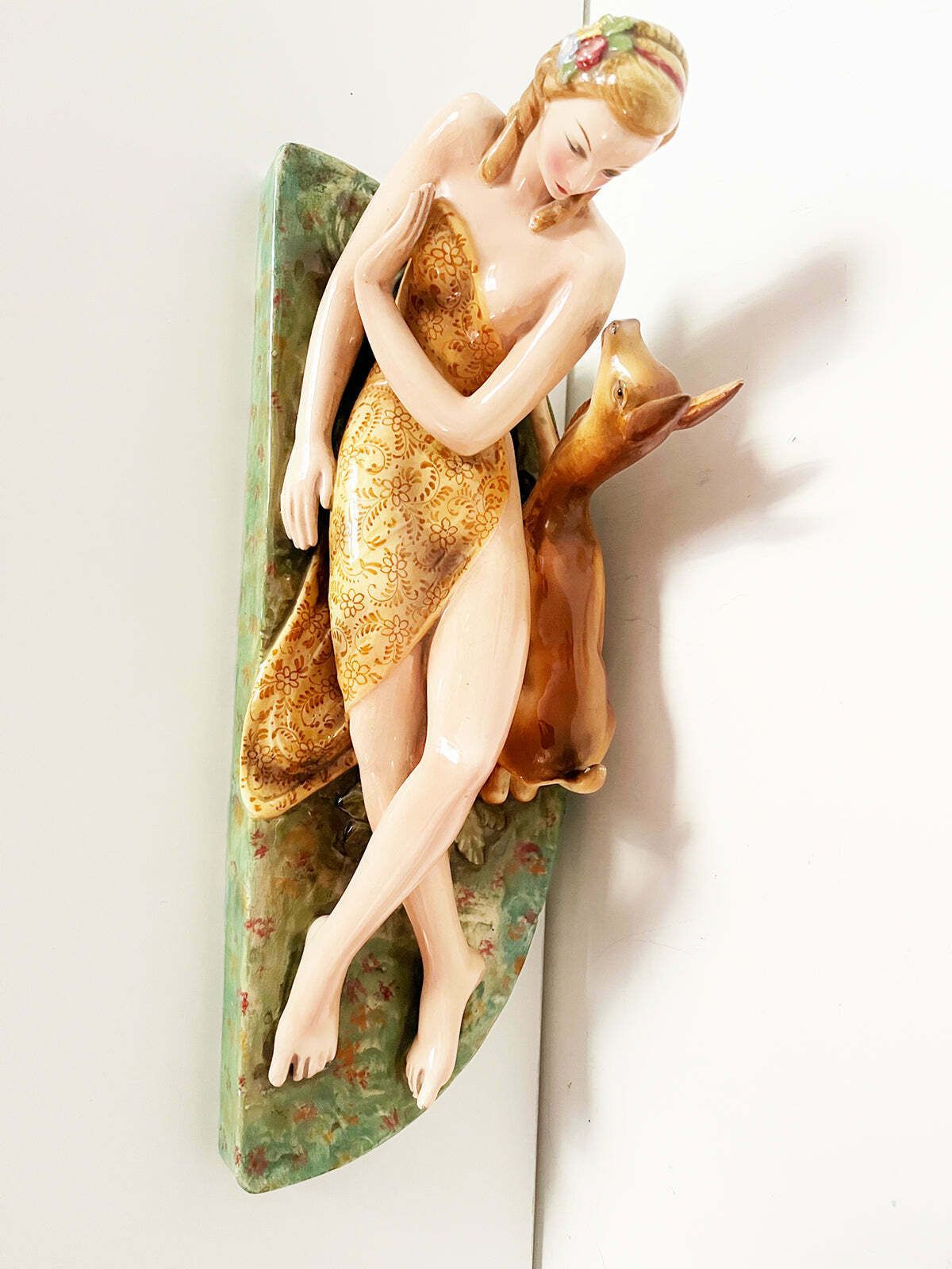 Art Deco Ceramics "La Colonnata" Sesto Fiorentino 1940   Art photo Home Decor