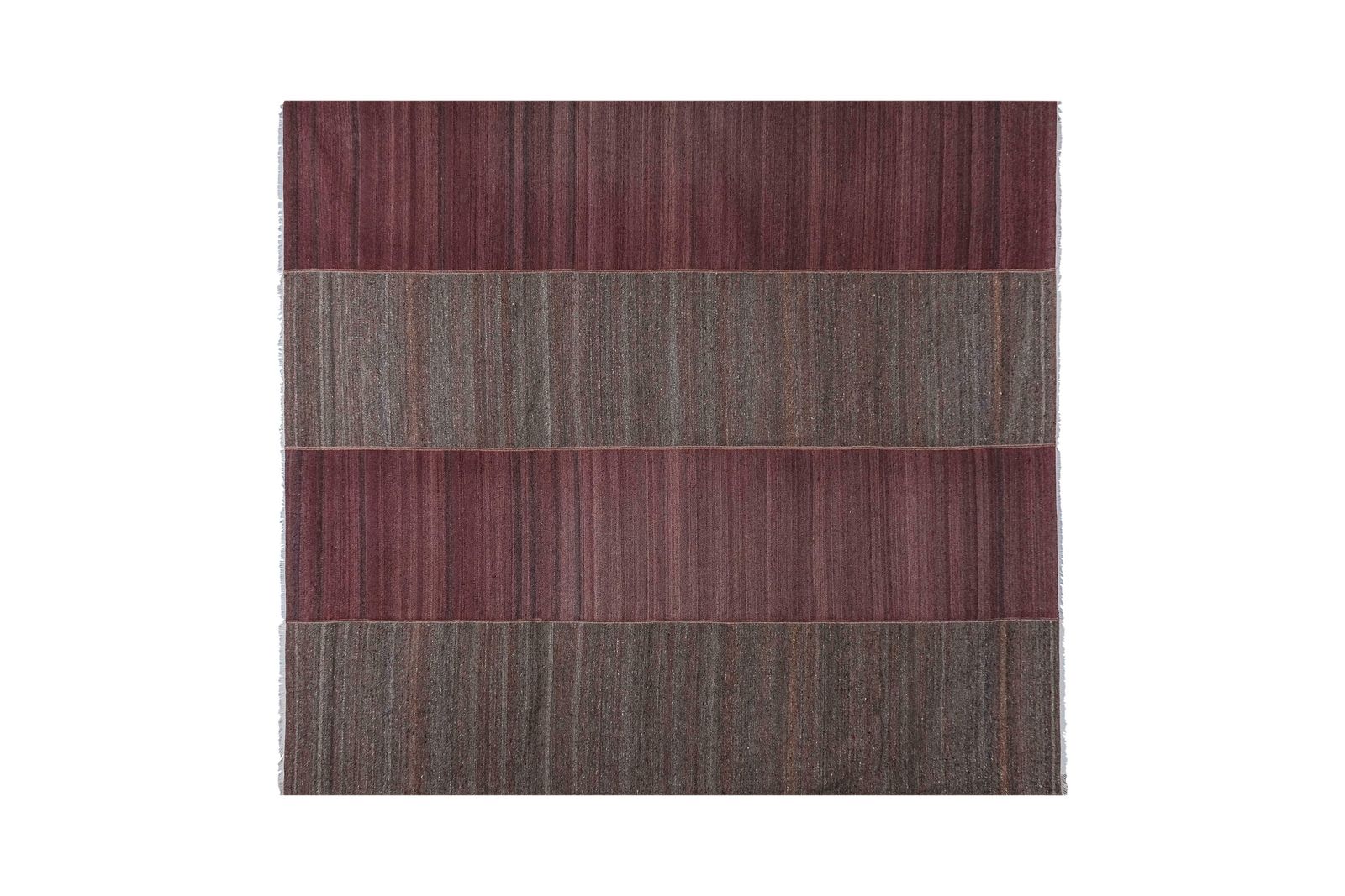 Striped Turkish Kilim Rug 9'5'' X 10'2'' photo 1900.0