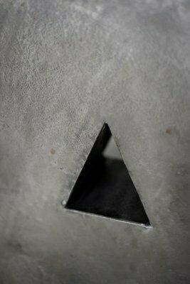 Large Vintage Polish Industrial Metal Letter A, 1950s photo for sale