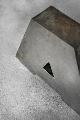 Large Vintage Polish Industrial Metal Letter A, 1950s photo Home Decor