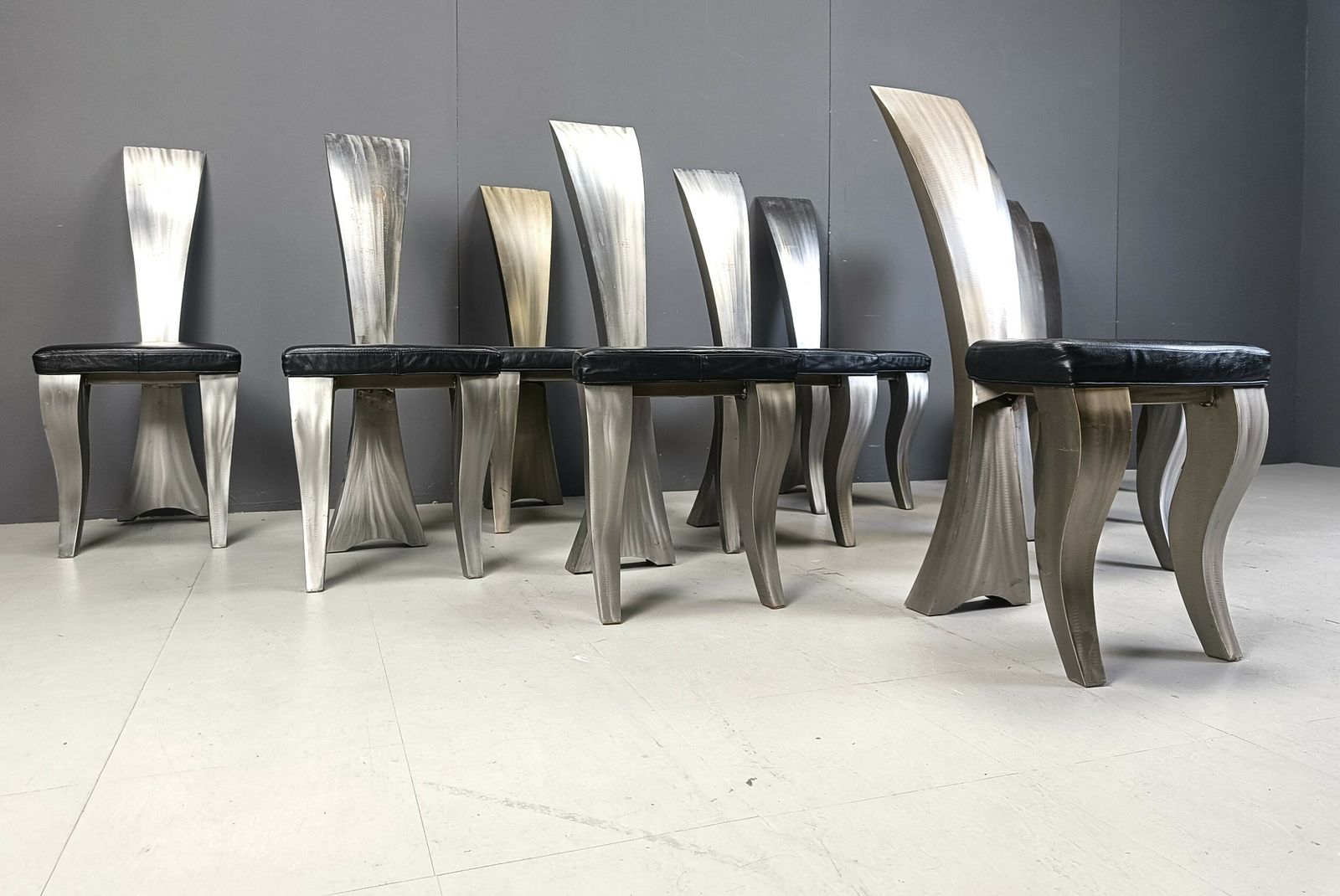 Set Of 10 Dining Chairs By Hans Kopla, 1997 photo 3000.0