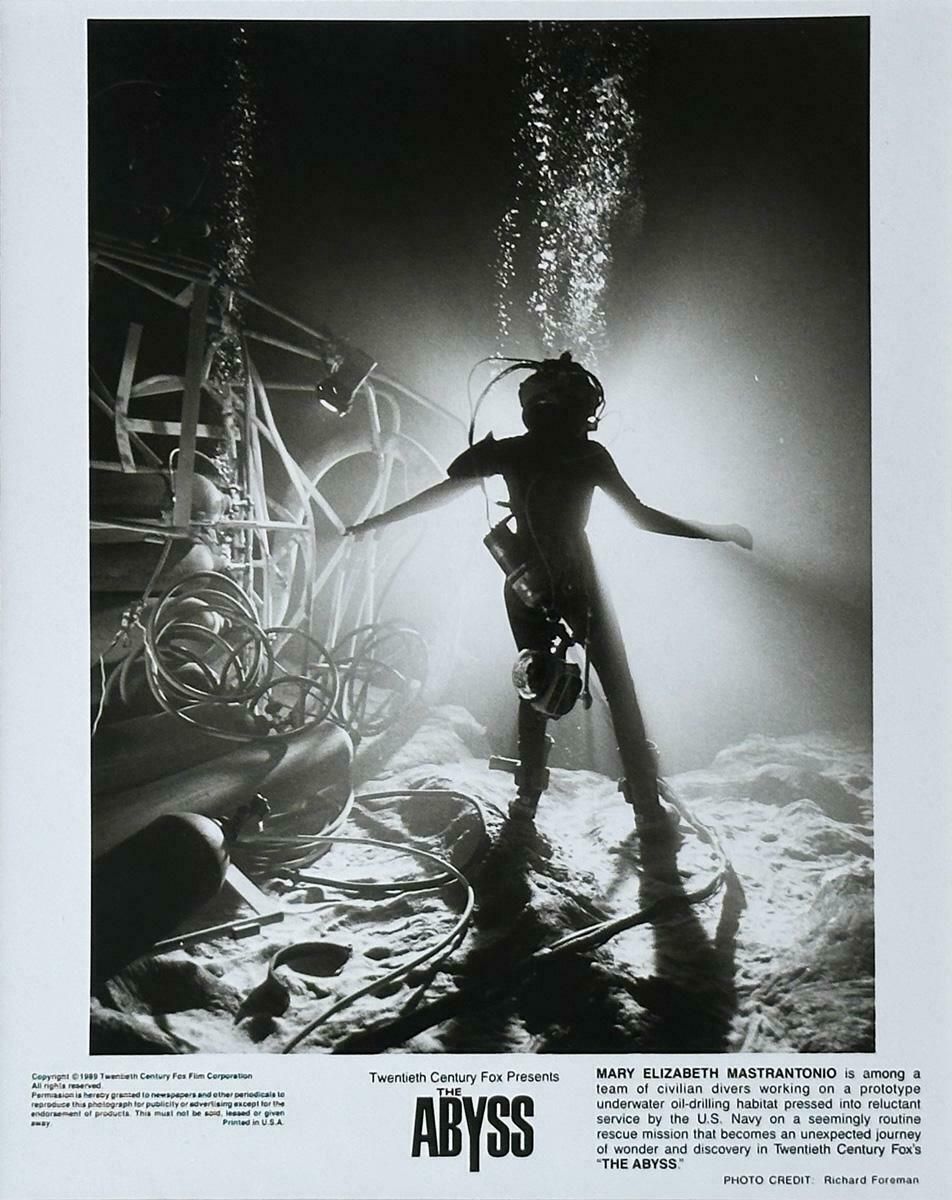 The Abyss Publicity Film Still 1989    Framed photo furniture