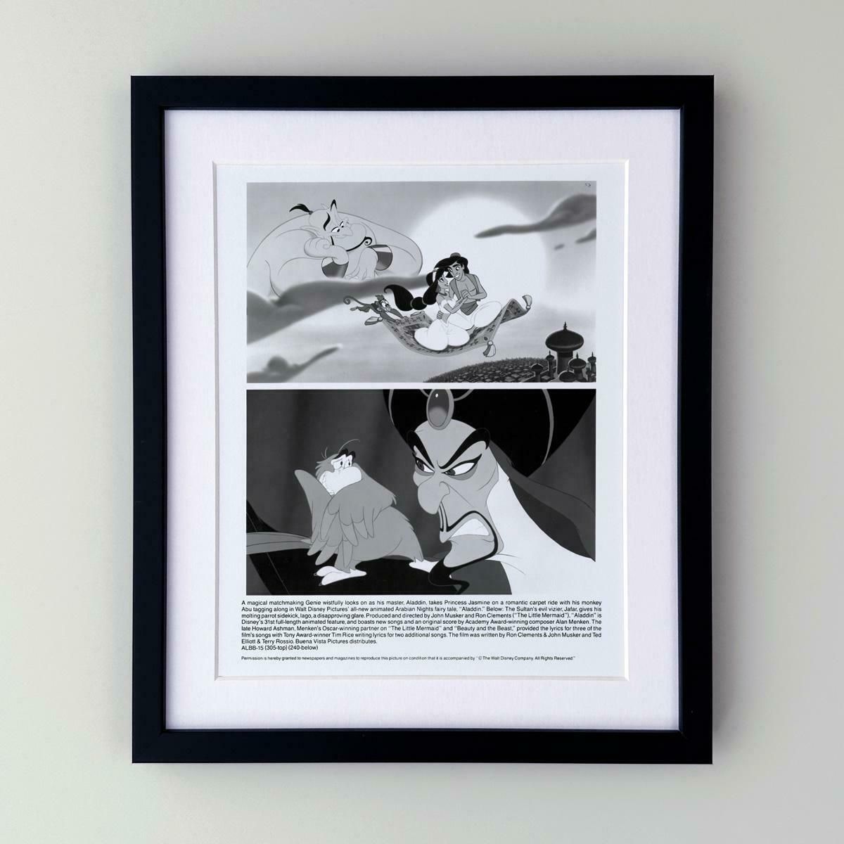 Aladdin  (1992)  Publicity Film Still  Framed photo furniture