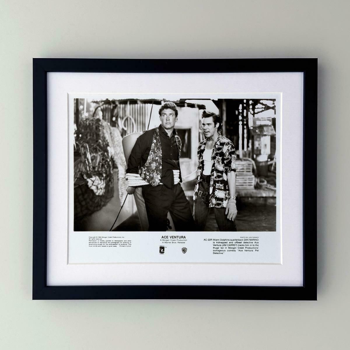 Ace Ventura  (1994)  Publicity Film Still  Framed     Jim Carrey photo furniture