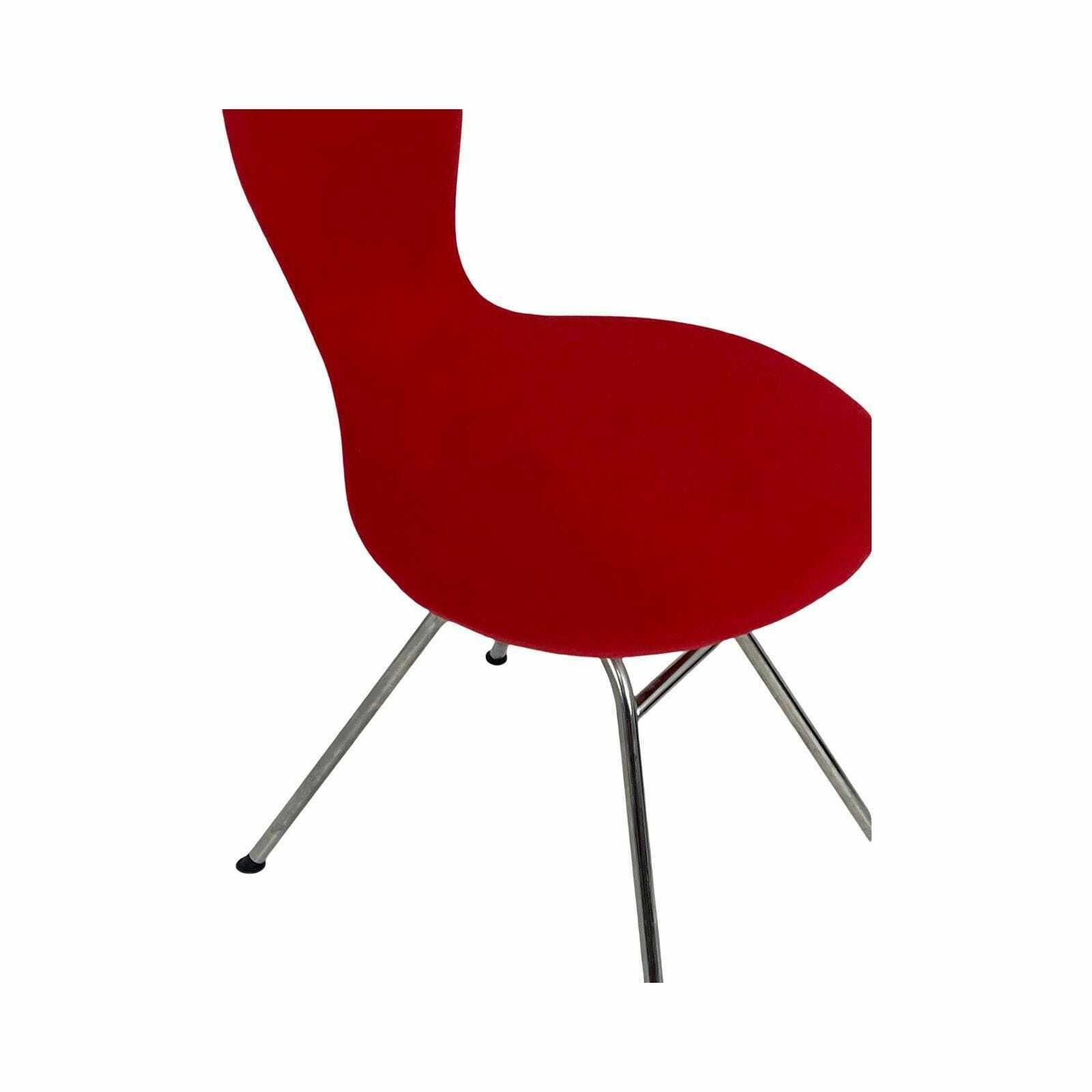 Olav Eldøy   Stokke   Desk Or Dining Chair   Model 'Date'   Red Upholstery photo 311.0