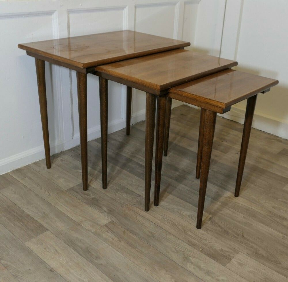 Stylish Vintage 1960s Nest Of Tables