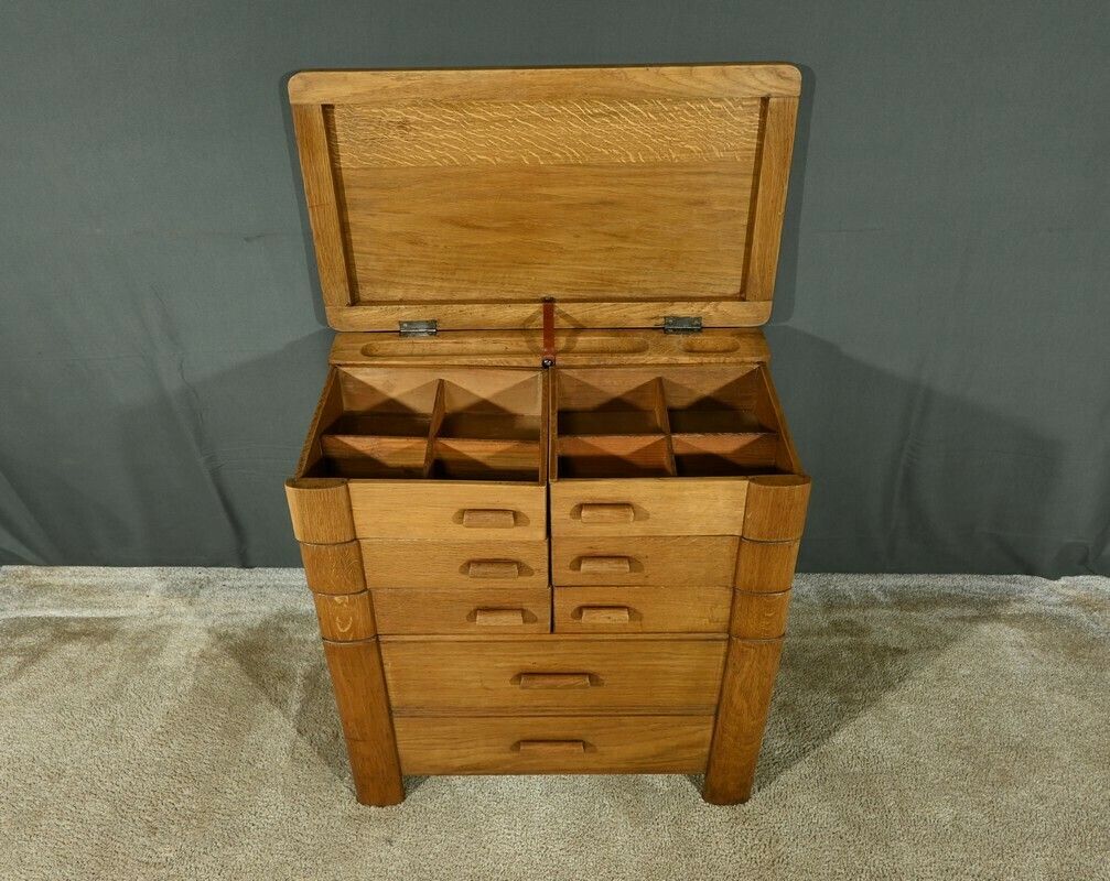 “La Pratique” Worker In Oak, By Créations Chantal For Moda – 1960 photo 1425.0