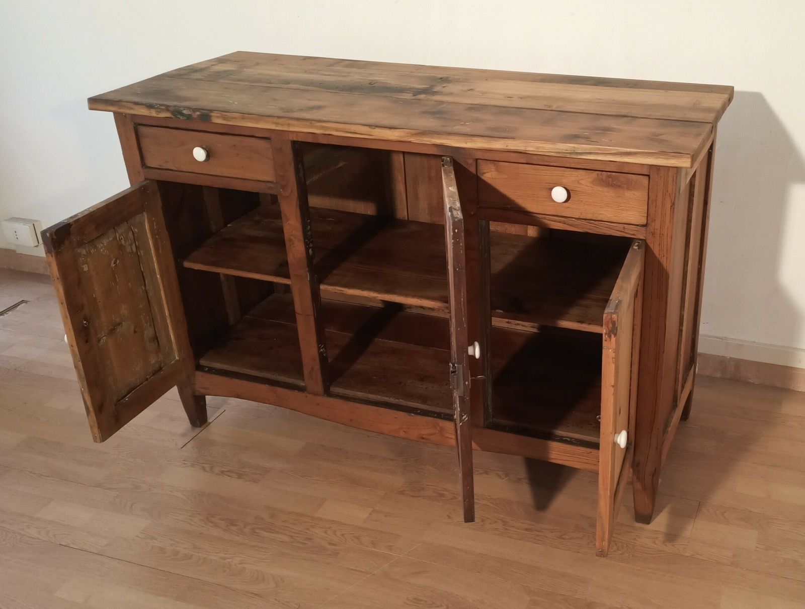 photo for sale Country Pine Dresser Base, South Of Italy, Late XIX° Century
