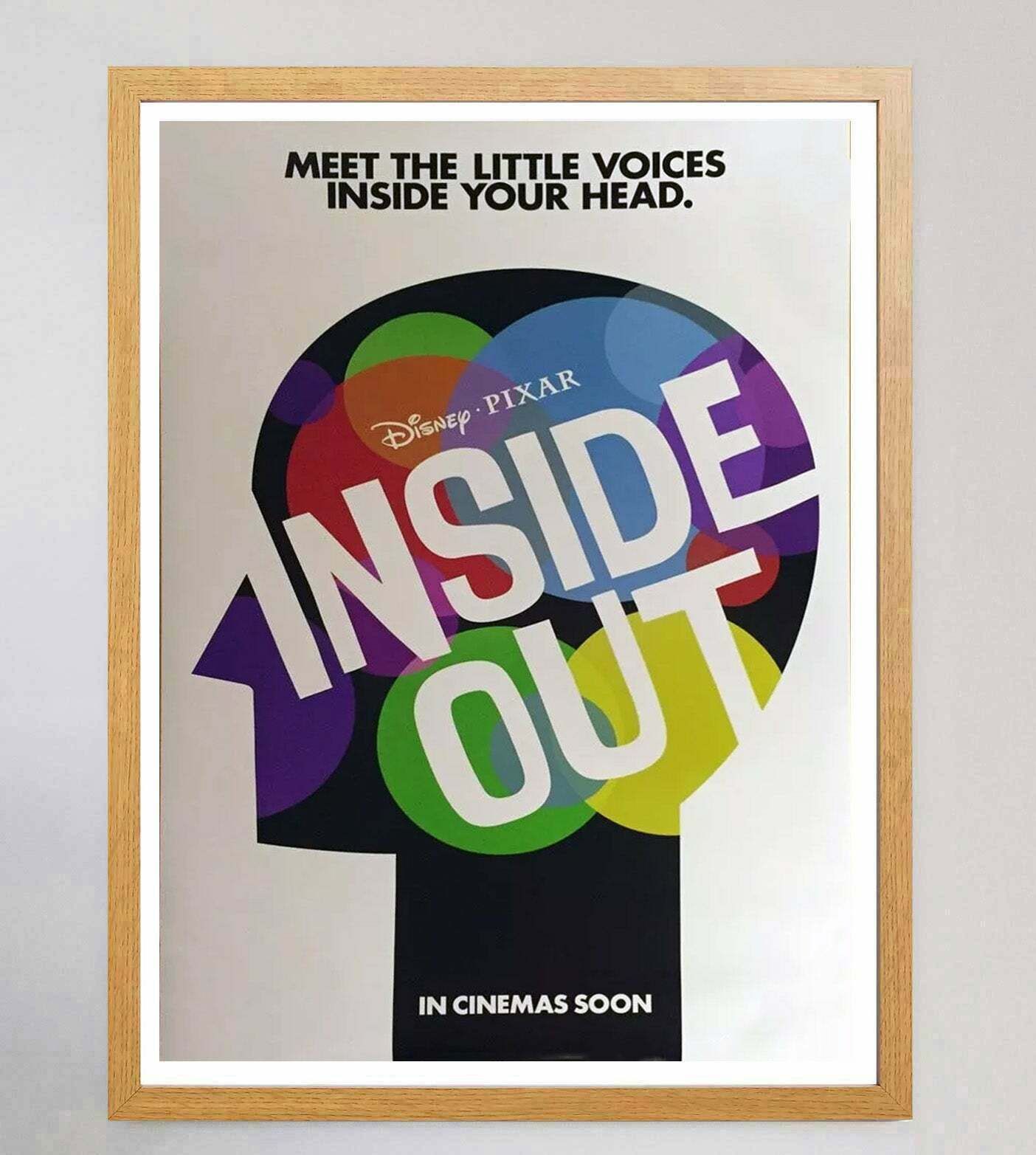 Inside Out Original Vintage Poster photo Art