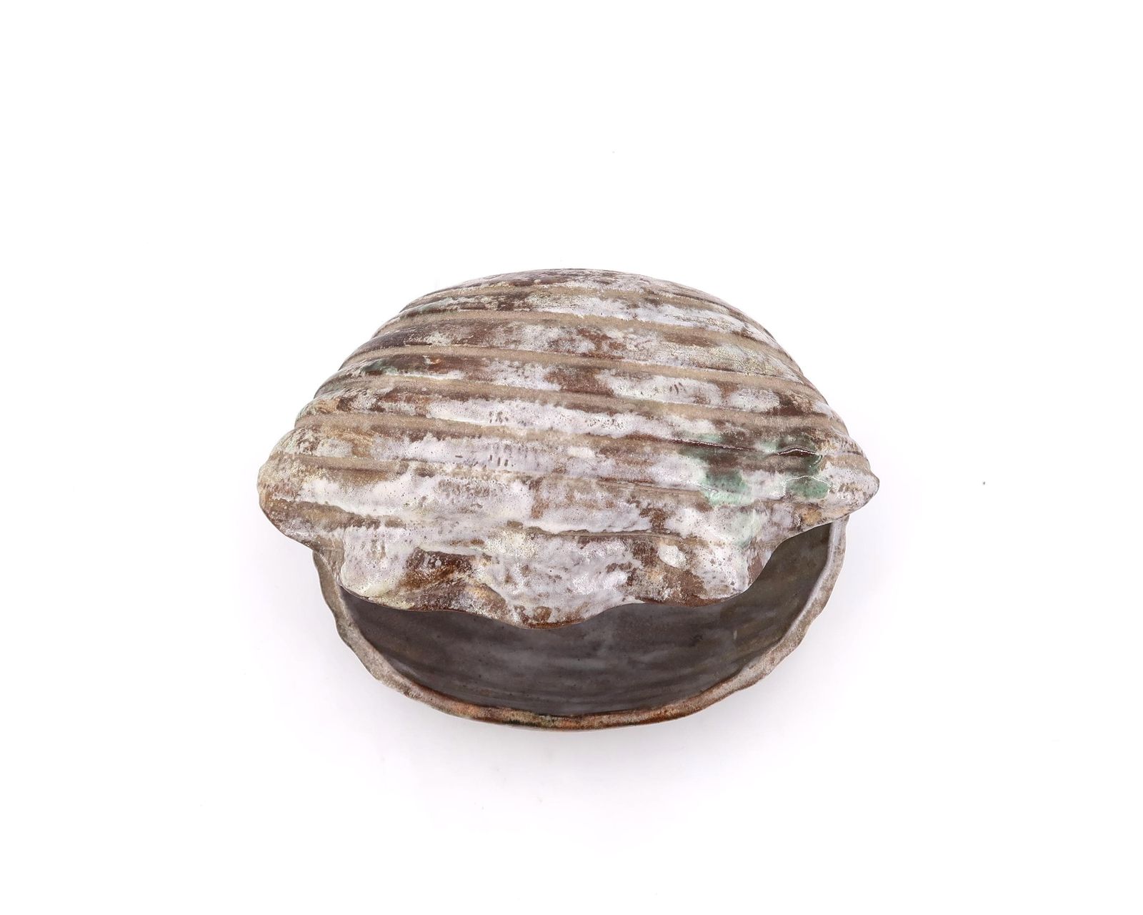 Frans Keramisch Sculptuur, Schelp Van Alexandre Kostanda, Vallauris Ca. Jaren 1960 / Vintage, Conch, Bénitier photo furniture