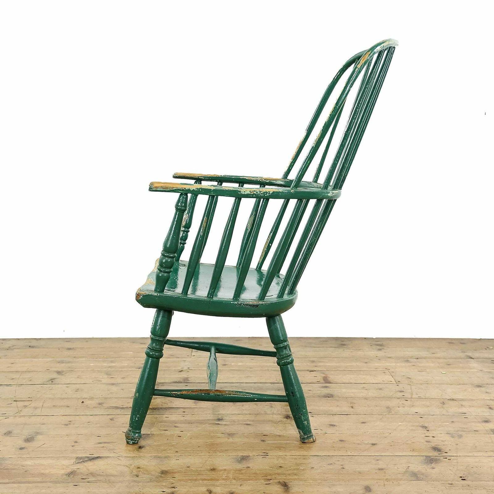 Antique Georgian Windsor Elbow Armchair photo 1250.0
