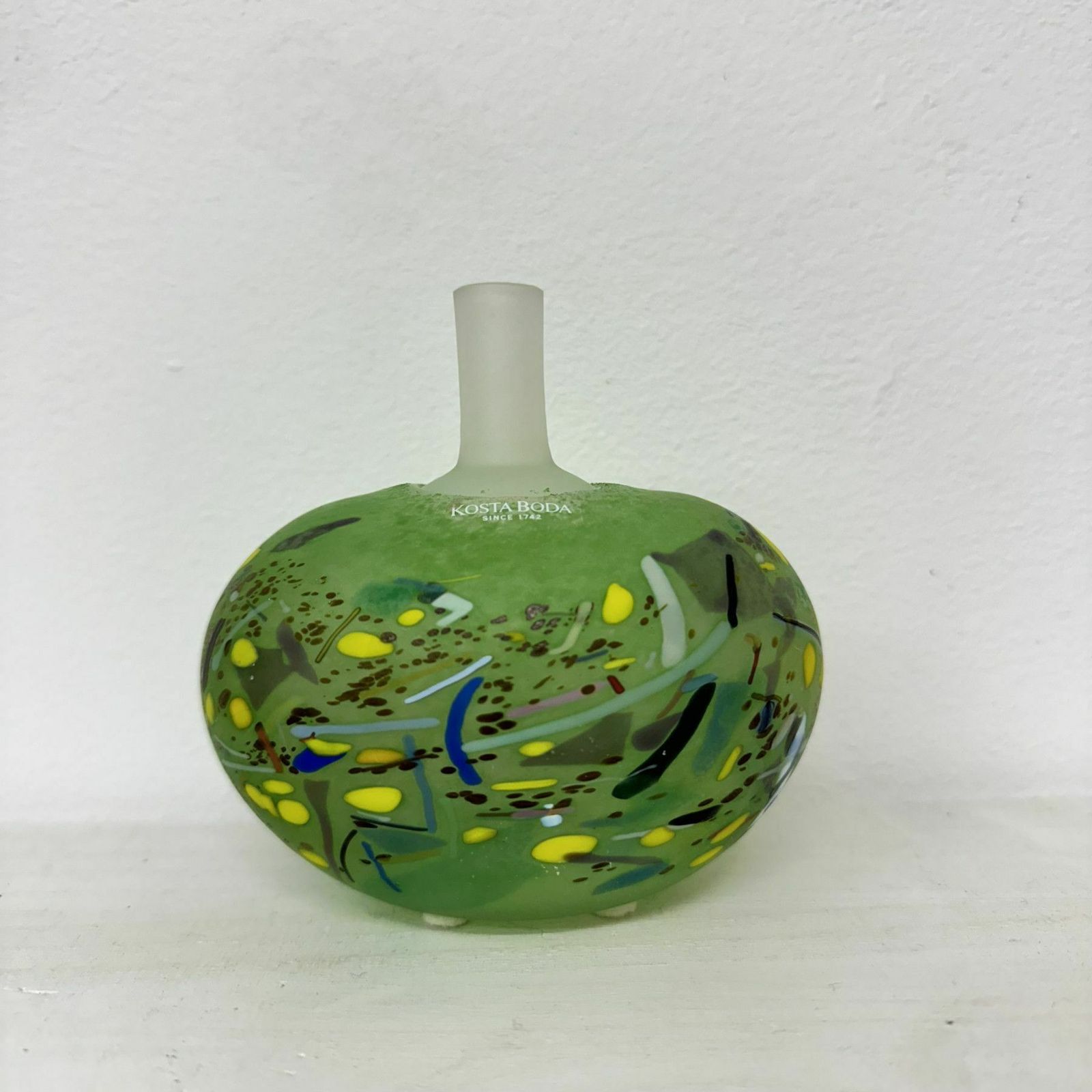 Bertil Vallien For Costa Boda Satelite Vase photo vintage