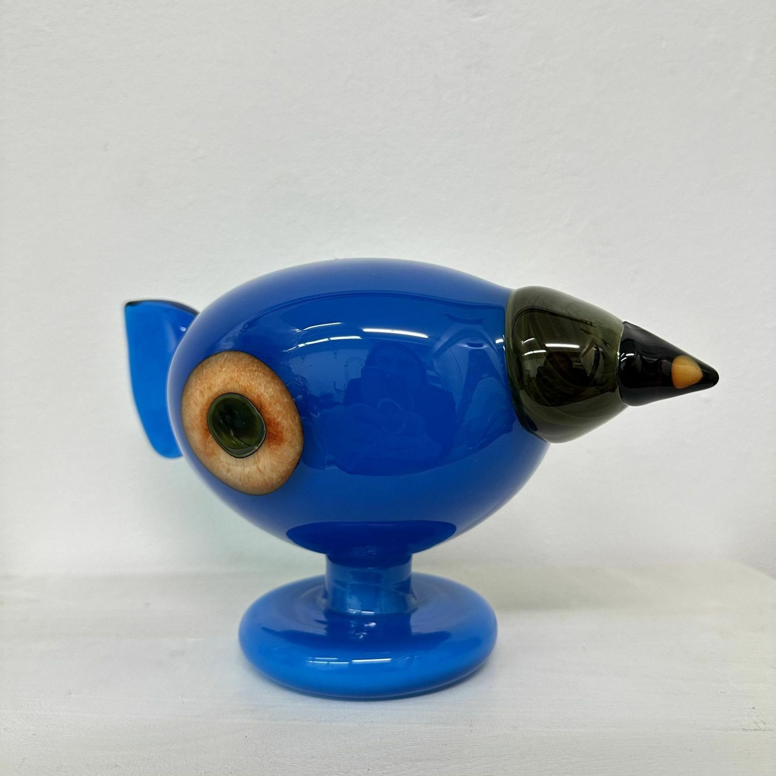 Home Decor Oiva Toikka Turkey Fowl (Turkinpyy) Annual Bird 2005 Glass Iittala Finland Nuutajärvi Finland photo