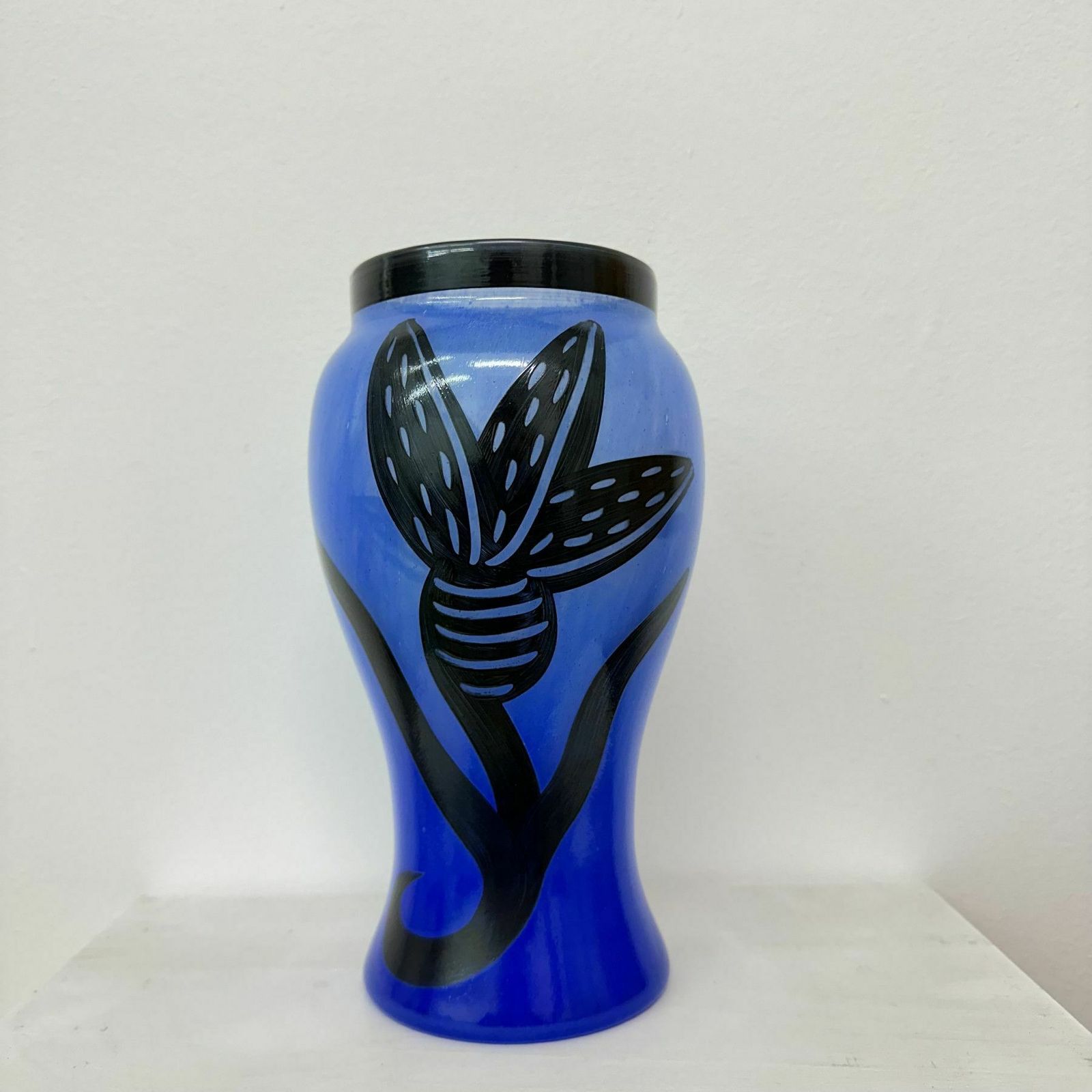 Ulrica Hydman Vallien For Kosta Boda Caramba Vase, 1990s Sweden
