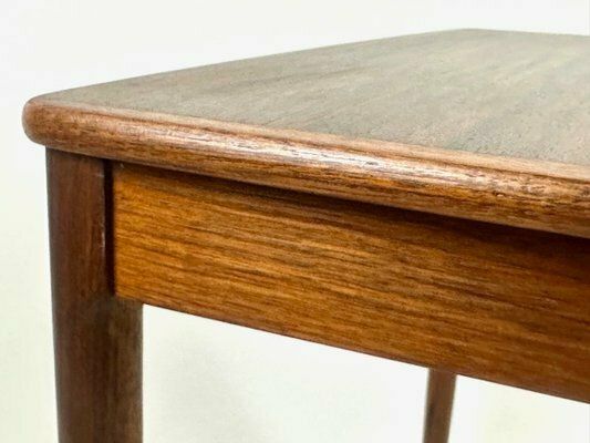 Square Teak Coffee Table By Yngvar Sandström For Ab Seffle Möbelfabrik, 1960s photo for sale