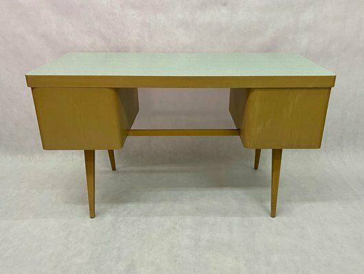 photo furniture Mid Century German Desk From Ekawerk Horn Lippe, 1960s