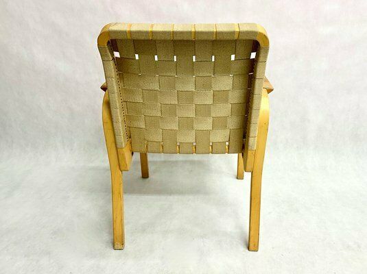Model 45 Lounge Chair By Alvar Aalto For Artek, 1970s photo vintage