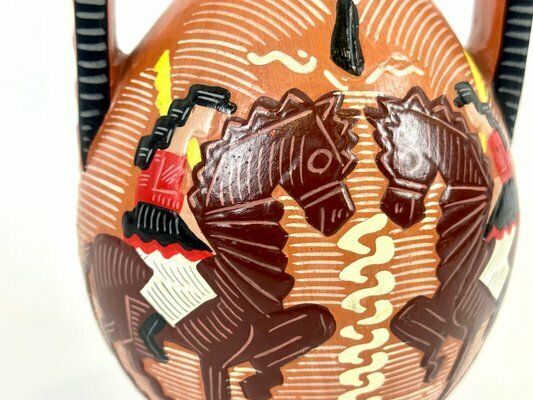 Sardinian Terracotta Amphora Attributed To Carmen Nuovo, 1970s photo vinterior